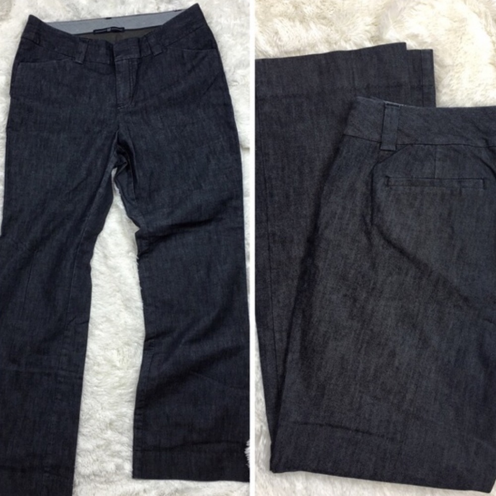 GAP Denim Wide Leg Trousers
